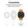 Ringke - Slim &amp; Glass For Samsung Galaxy Watch Ultra 47mm Case [Combo]Protection Cover with Tempered Glass Screen Protector- Alpine Clear