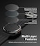 Ringke - Samsung Galaxy Watch Ultra 47mm Case Cover Slim Extend + Glass Combo Alpine Clear