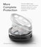 Ringke - Samsung Galaxy Watch Ultra 47mm Case Cover Slim Extend + Glass Combo Alpine Clear