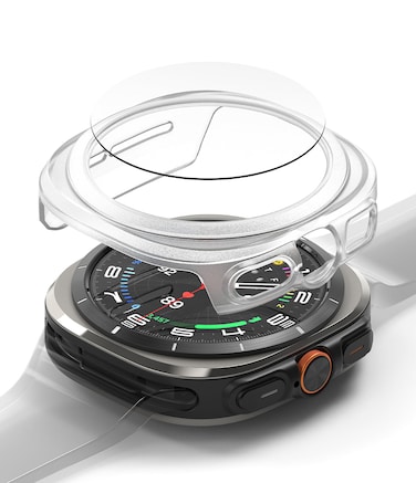 Ringke - Samsung Galaxy Watch Ultra 47mm Case Cover Slim Extend + Glass Combo Alpine Clear