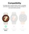 Ringke - Samsung Galaxy Watch 7 40mm Case + Tempared Glass Sceen Protector [Combo] - Matte Black