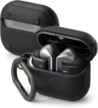 Ringke- Samsung Galaxy Buds3 / 3 Pro Case Cover Onyx Magnetic- Black