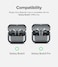 Ringke- Samsung Galaxy Buds3 / 3 Pro Case Cover Onyx Magnetic- Warm Gray