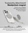 Ringke - iPhone 16 Pro Max Case Cover , Fusion Magnetic Series , Clear