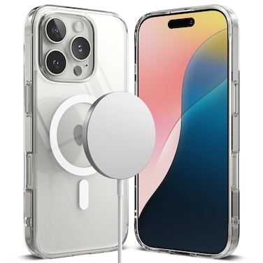 Ringke - iPhone 16 Pro Max Case Cover , Fusion Magnetic Series , Clear