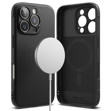 Ringke - iPhone 16 Pro Max Case Cover , Onyx Magnetic Series , Black