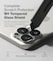 Ringke - iPhone 16 Pro / 16 Pro Max Camera Protector,Tempered Glass,2 Pack