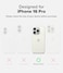 iPhone 16 Pro Case Cover Silicone Magnetic Series Stone