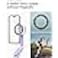 Spigen MagSafe Selfie Stick Tripod Stand (MagFit) with Bluetooth Remote Control Shutter 24&quot; Extendable [MagSafe Metal Ring &amp; Strap included] for iPhone 16 15 14 13 12 Pro Max &amp; Android - Lavender