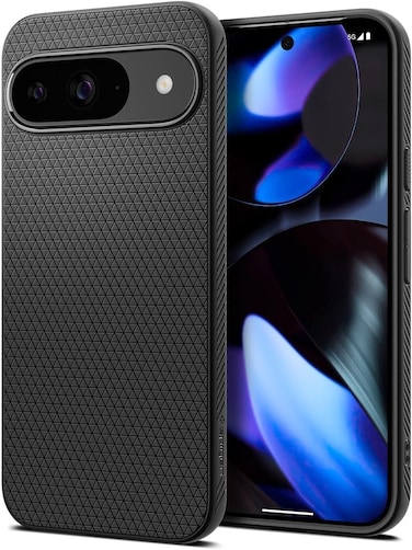 Spigen Liquid Air designed for Google Pixel 9 case Pixel 9 PRO case cover - Matte Black