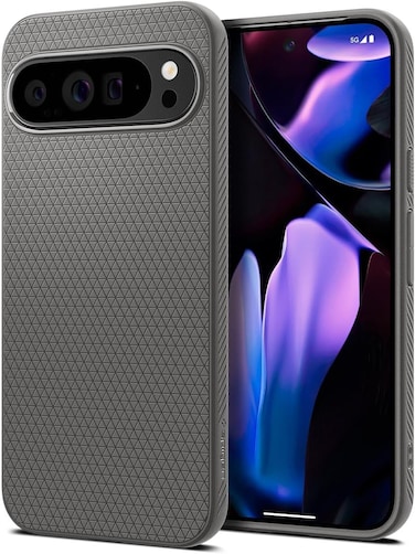 Spigen Liquid Air designed for Google Pixel 9 Pro XL case cover - Marble Gray