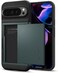 Spigen Slim Armor CS designed for Google Pixel 9 Pro XL case cover wallet with card slot - Abyss Green