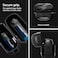 Spigen Rugged Armor designed for Bose Ultra Open Earbuds case cover (2024) Protective case with carabiner - Matte Black