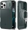 Spigen Optik Armor MagFit for iPhone 16 Pro Max case cover (2024) MagSafe compatible - Abyss Green