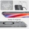Spigen Ultra Hybrid MagFit designed for iPhone 16 Plus case cover [MagSafe compatible] (2024) - Black