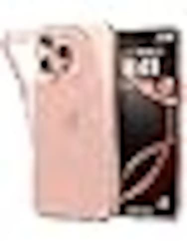 Spigen Liquid Crystal Glitter designed for iPhone 16 Pro case cover (2024) - Rose Quartz