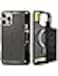 Spigen Rugged Armor MagFit for iPhone 16 PRO case cover (2024) [MagSafe compatible] - Gray