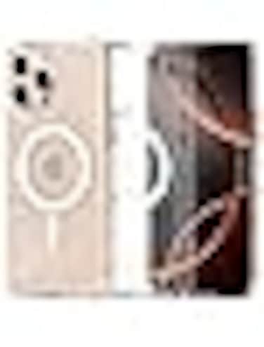 Spigen Ultra Hybrid MagFit designed for iPhone 16 Pro case cover [MagSafe compatible] (2024) - Frost Clear