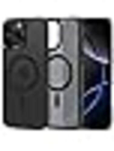 Spigen Ultra Hybrid MagFit designed for iPhone 16 Pro case cover [MagSafe compatible] (2024) - Frost Black
