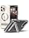 Spigen Ultra Hybrid S MagFit for iPhone 16 PRO case cover with Kickstand [MagSafe compatible] - Graphite