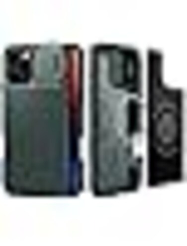 Spigen Optik Armor MagFit for iPhone 16 Pro case cover (2024) MagSafe compatible - Abyss Green