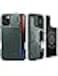 Spigen Optik Armor MagFit for iPhone 16 Pro case cover (2024) MagSafe compatible - Abyss Green