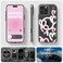 Spigen Ultra Hybrid MagFit designed for iPhone 16 Pro Max case cover [MagSafe compatible] (2024) - Hearts White Pink