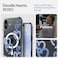 Spigen Ultra Hybrid MagFit designed for iPhone 16 case cover [MagSafe compatible] (2024) - Hearts Denim