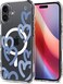 Spigen Ultra Hybrid MagFit designed for iPhone 16 case cover [MagSafe compatible] (2024) - Hearts Denim