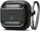 Spigen Rugged Armor designed for Samsung Galaxy Buds3 case and Galaxy Buds 3 Pro case cover (2024) Shockproof Protective with Carabiner - Matte Black