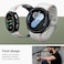 Spigen Liquid Air Armor designed for Samsung Galaxy Watch 7 44mm Case Flexible Lightweight TPU Cover (2024) - Matte Black