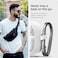Spigen Ultra Hybrid designed for Samsung Galaxy Buds3 case and Galaxy Buds 3 Pro case cover (2024) Protective Anti-Yellowing with carabiner - Jet White