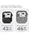 Spigen Thin Fit designed for Apple Watch Series 10 (42mm) Case Cover (2024) - Starlight