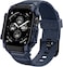 Spigen Rugged Armor Pro designed for Apple Watch Series 10 (42mm) Case with Band - Navy Blue