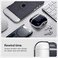 Spigen Ultra Hybrid designed for AirPods 4 case cover (2024) with carabiner - Classic C1 Graphite