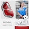Spigen Ultra Hybrid designed for AirPods 4 case cover (2024) with carabiner - Classic C1 Ruby