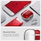 Spigen Ultra Hybrid designed for AirPods 4 case cover (2024) with carabiner - Classic C1 Ruby