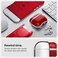 Spigen Ultra Hybrid designed for AirPods 4 case cover (2024) with carabiner - Classic C1 Ruby