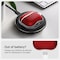 Spigen Ultra Hybrid designed for AirPods 4 case cover (2024) with carabiner - Classic C1 Ruby