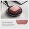 Spigen Urban Fit designed for AirPods 4 case cover (2024) 4th Gen Premium Fabric with Carabiner - Rose Gold