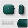 Spigen Urban Fit designed for AirPods 4 case cover (2024) 4th Gen Premium Fabric with Carabiner - Midnight Green