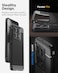 Spigen Rugged Armor designed for Xiaomi 14T PRO case cover - Matte Black
