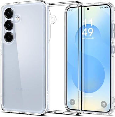 Spigen Ultra Hybrid designed for Samsung Galaxy S25 case cover (2025) - Crystal Clear
