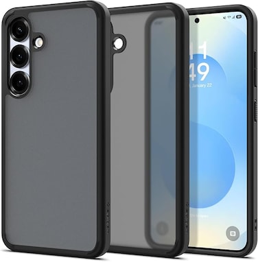 Spigen Ultra Hybrid designed for Samsung Galaxy S25 case cover (2025) - Frost Black