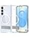 Spigen Ultra Hybrid S MagFit for Samsung Galaxy S25 case cover [MagSafe compatible] with Kickstand - Clear White
