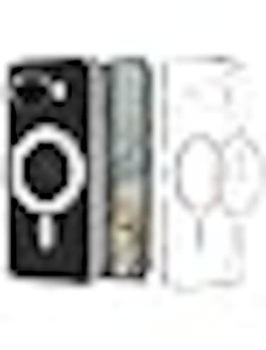 Spigen Ultra Hybrid MagFit for Google Pixel 9a case cover [MagSafe compatible] (2025) - Clear White
