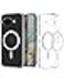Spigen Ultra Hybrid MagFit for Google Pixel 9a case cover [MagSafe compatible] (2025) - Clear White