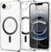 Spigen Ultra Hybrid MagFit designed for iPhone 17e (2026) / iPhone 16E case cover [MagSafe compatible] (2025) - Clear Carbon Fiber