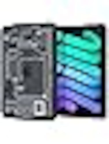 Spigen Ultra Hybrid for iPad Mini 7 case cover (2024) / iPad Mini 6 case (2021) 8.3 inch - Zero One Black