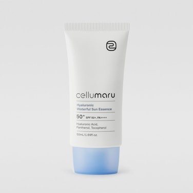 Hyaluronic Waterfull Sun Essence 50ml  No White Cast SPF Essence  Cellumaru